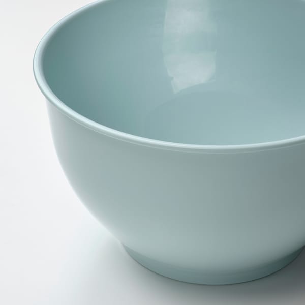 Bowl with lid, set of 5, mixed colours