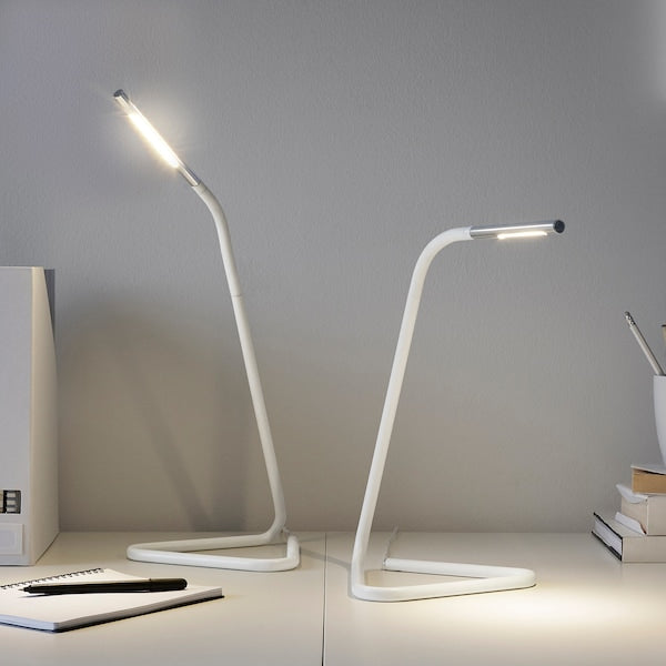 LED work lamp, white/silver-colour