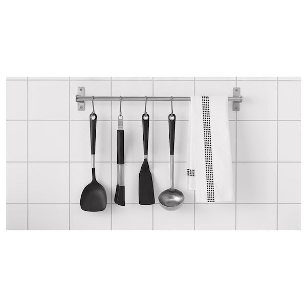 Turner, stainless steel/black, 33 cm (13 ")