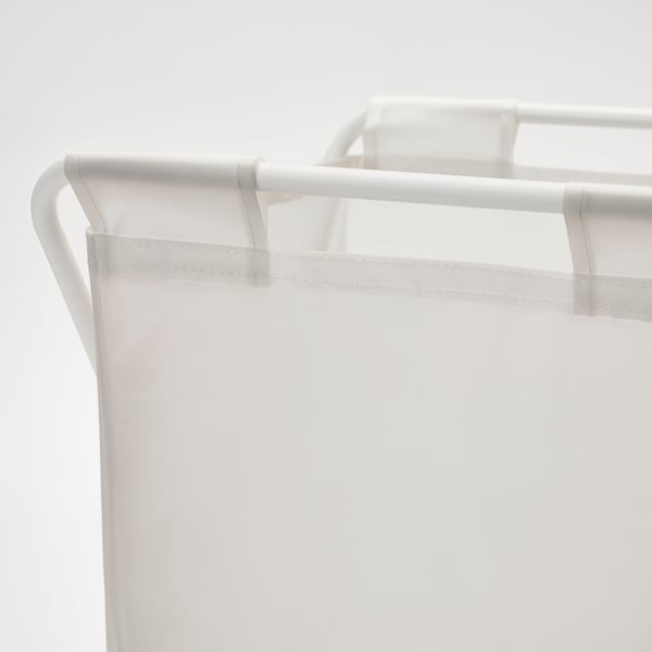 Laundry bag with stand, white, 50 l (13 gallon)