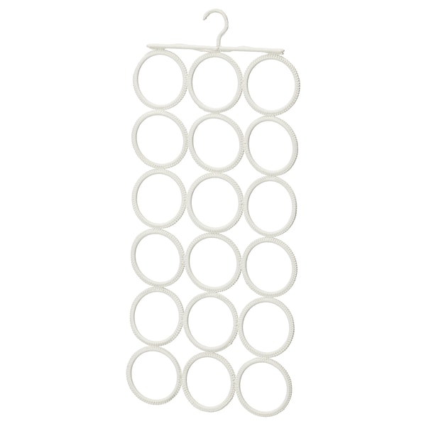 Multi-use hanger, white