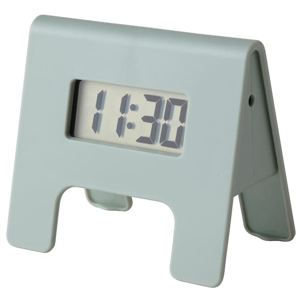 Travel Friendly small Alarm clock, green, 4x6 cm (1 ½x2 ¼ ")