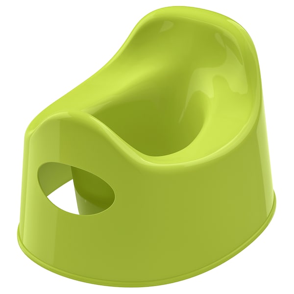 Children's potty, green