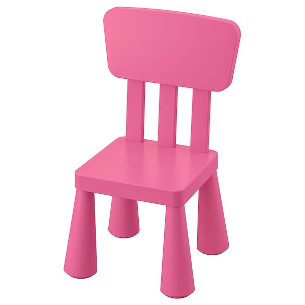 Children's chair, in/outdoor/pink