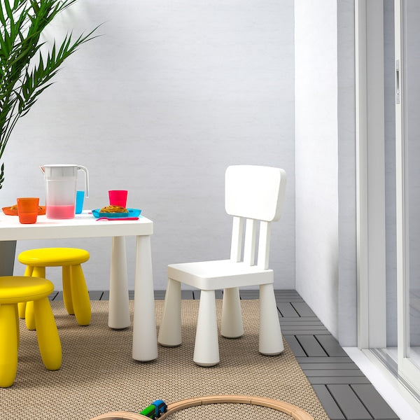 Children's chair, in/outdoor/white