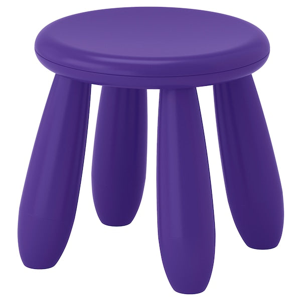 Children's stool, in/outdoor/dark lilac