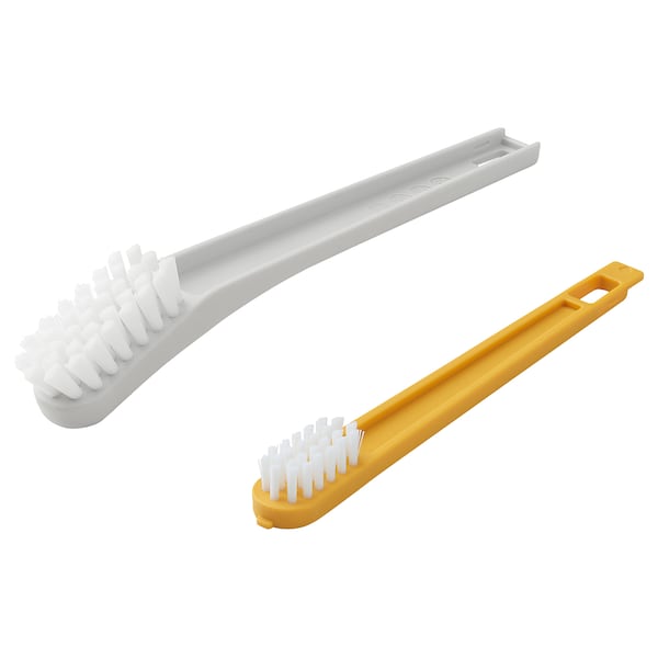 2 in 1 shoe brush with scraper