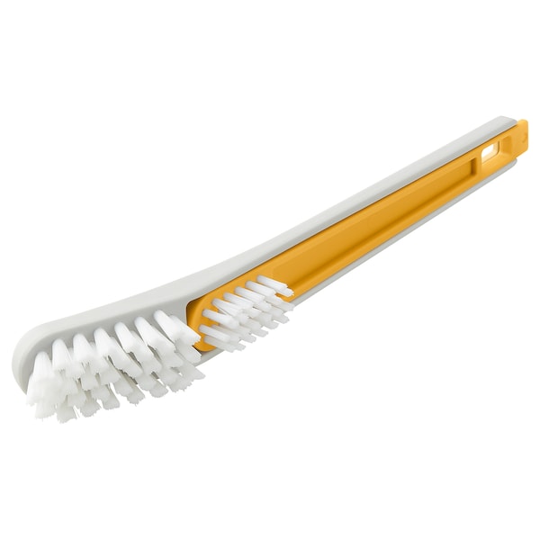 2 in 1 shoe brush with scraper