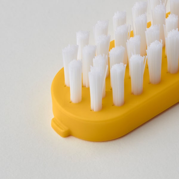 2 in 1 shoe brush with scraper