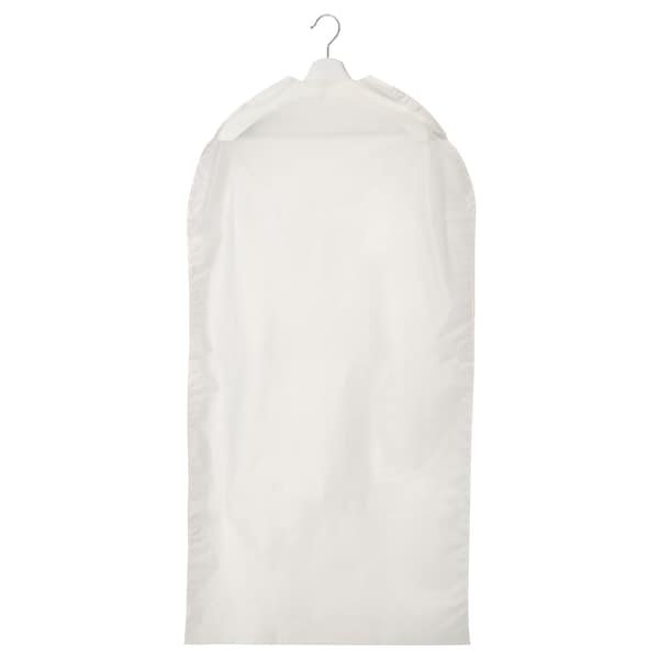 Clothes cover, transparent white