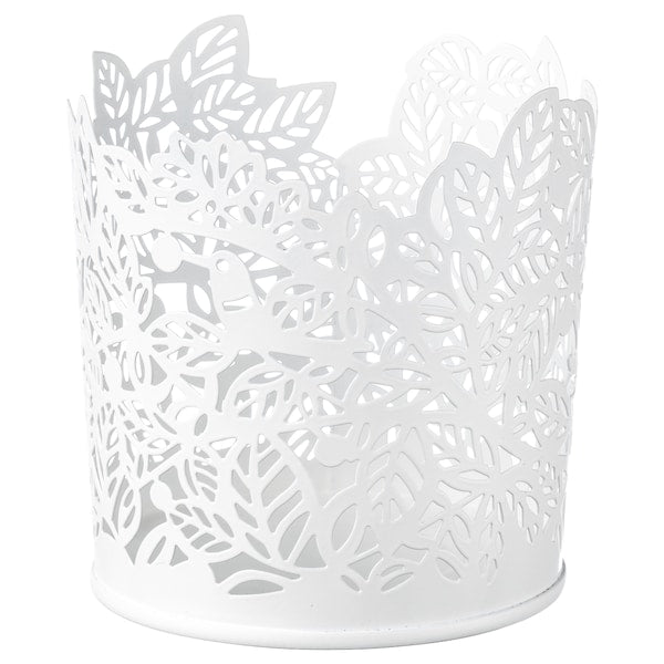 Tealight holder, white, 8 cm (3 ¼ "), Bathroom Acessories