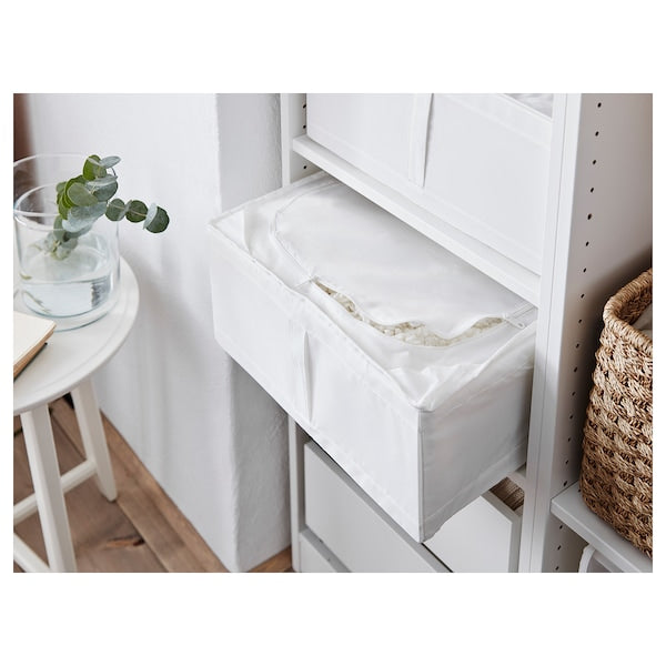 Storage case, white, 44x55x19 cm (17 ¼x21 ¾x7 ½ ")