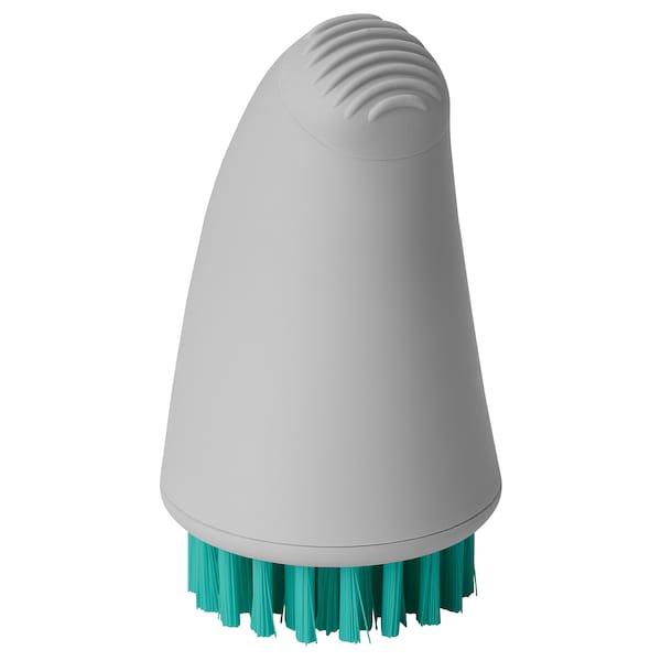 Scrubbing brush with spot cleaner