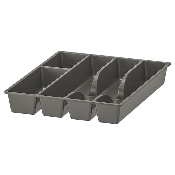 Cutlery tray, grey, 31x26 cm (12x10 ")