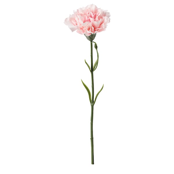 Artificial flower, carnation/pink, 30 cm (11 ¾ ")