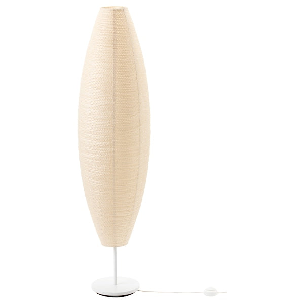 Floor lamp, oval beige