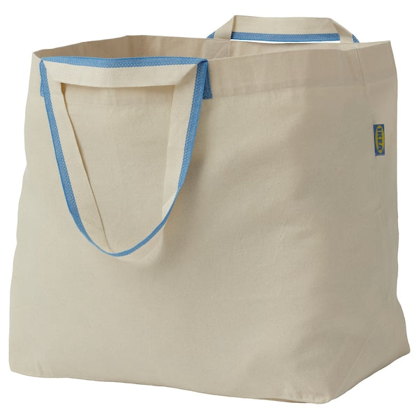 Carrier bag, large, cotton/natural, 50 l (13 gallon)