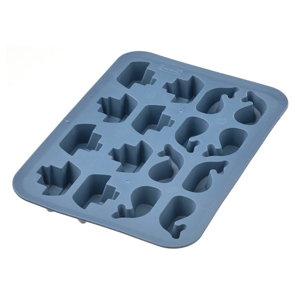 Ice cube tray, dark blue