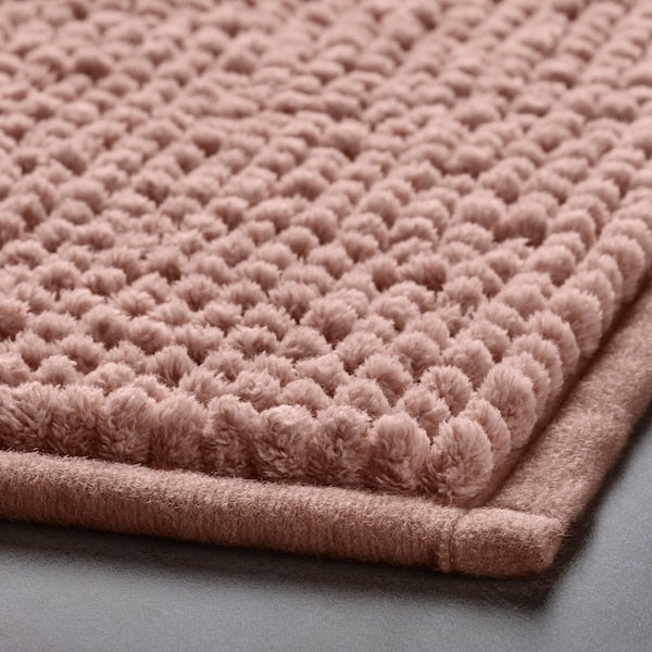 Bath mat, light pink, 40x60 cm (16x24 ")