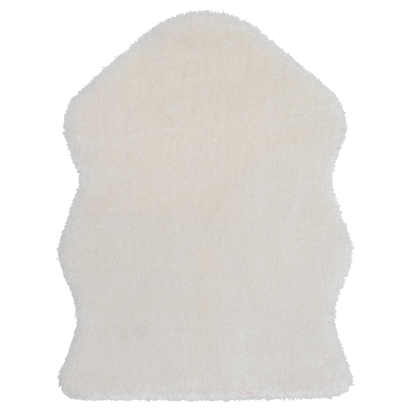 Rug, white, 55x85 cm (1 ' 10 "x2 ' 9 ")