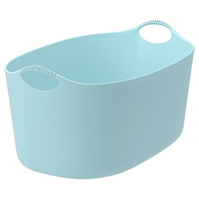 Flexi laundry basket, in-/outdoor, blue, 35 l (9 gallon)