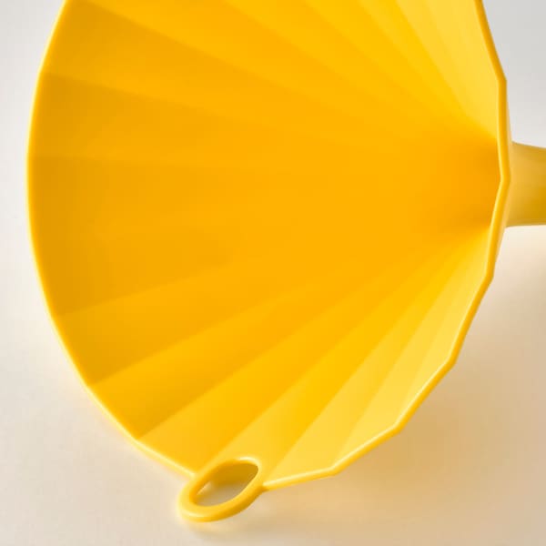 Funnel, bright yellow, 11.5 cm (5 ")