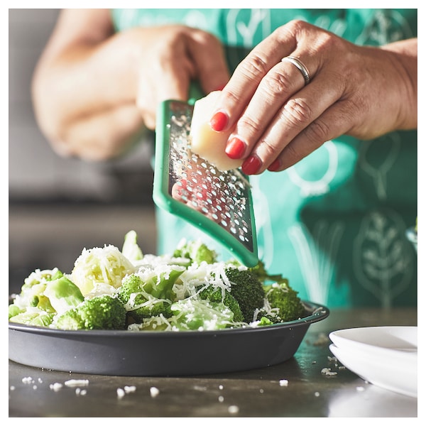 Grater with handle, bright green, 30 cm (12 ")