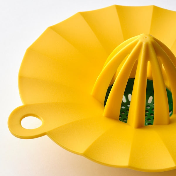 Lemon squeezer, bright yellow/bright green, 15 cm (6 ")