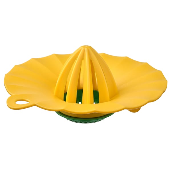 Lemon squeezer, bright yellow/bright green, 15 cm (6 ")